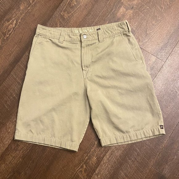 Rusty Khaki Walk Shorts - Size 34 - Picture 2 of 7